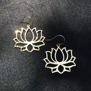 New~Blossoming Lotus Earrings